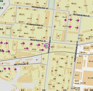 Сходненская на карте москвы
