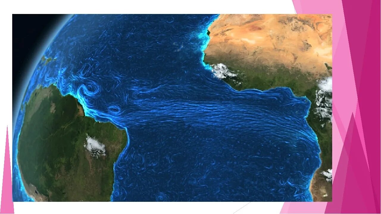 Течения Атлантического океана. 2 Течения в Атлантическом океане. Течения Австралии. Самый тёплый океан индийский океан.