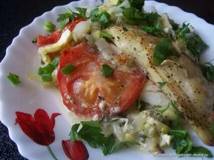 Рецепт тилапии с овощами