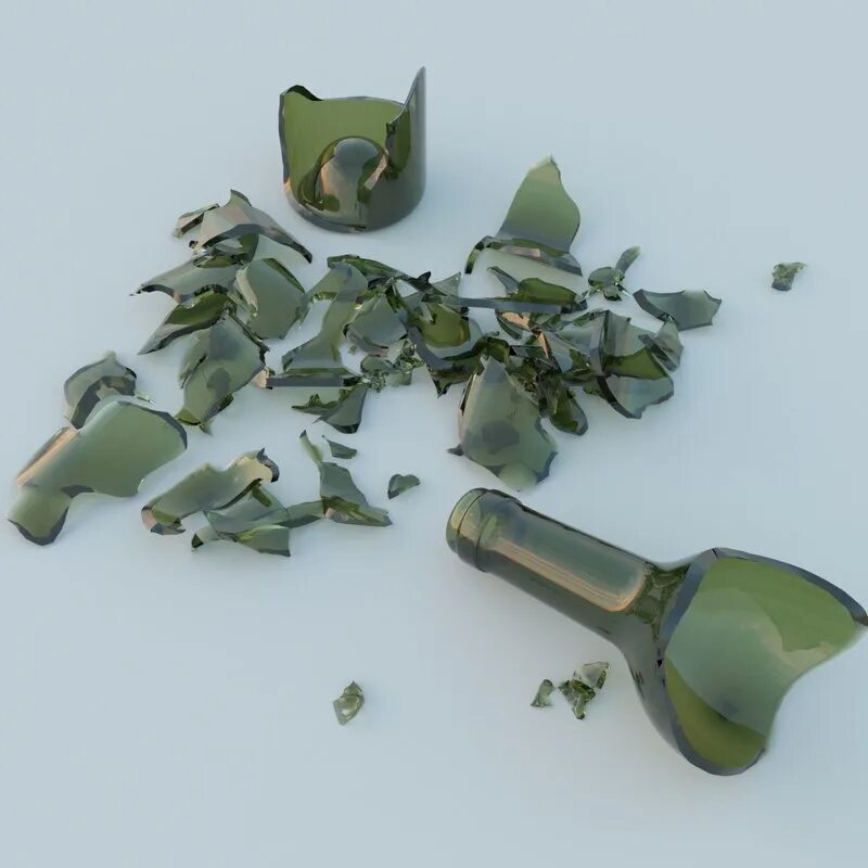 Breaking bottles