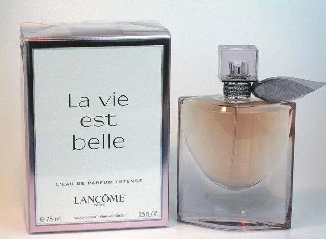 La vie est parfum. Lancome la vie est belle intense edp 75 ml. la vie est belle 75 мл. лави эст бель интенс ланком. lancome la vie est belle 75 мл.