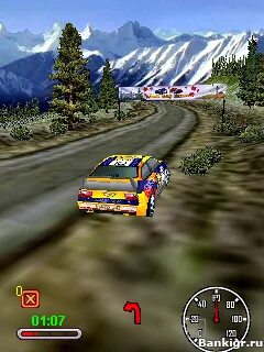 Гонки на кнопочный телефон. Snow rally canada игра. java игра 3d rally. snow rally canada 3d. java игры гонки.
