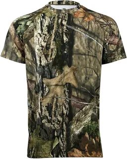 NEW Boys T Shirt Large 14-16 Top Mossy Oak Camouflage Deer Hunting Gray Tee.