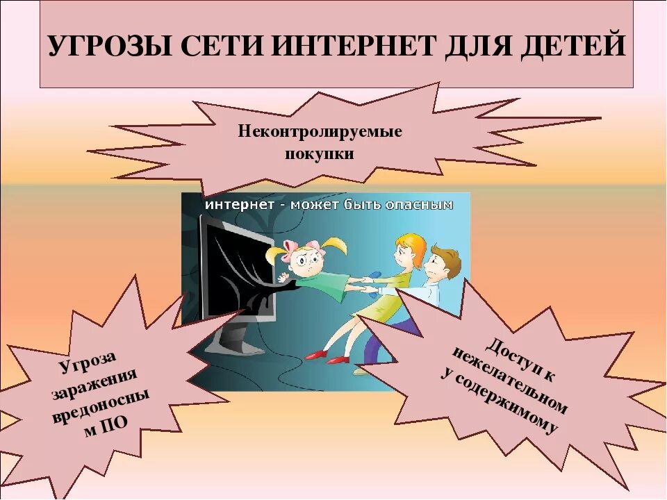 Опасность сети для детей