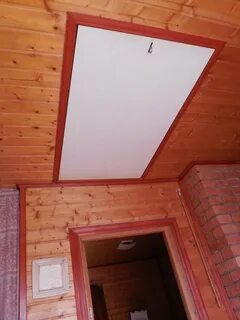 Пластиковый люк на чердак