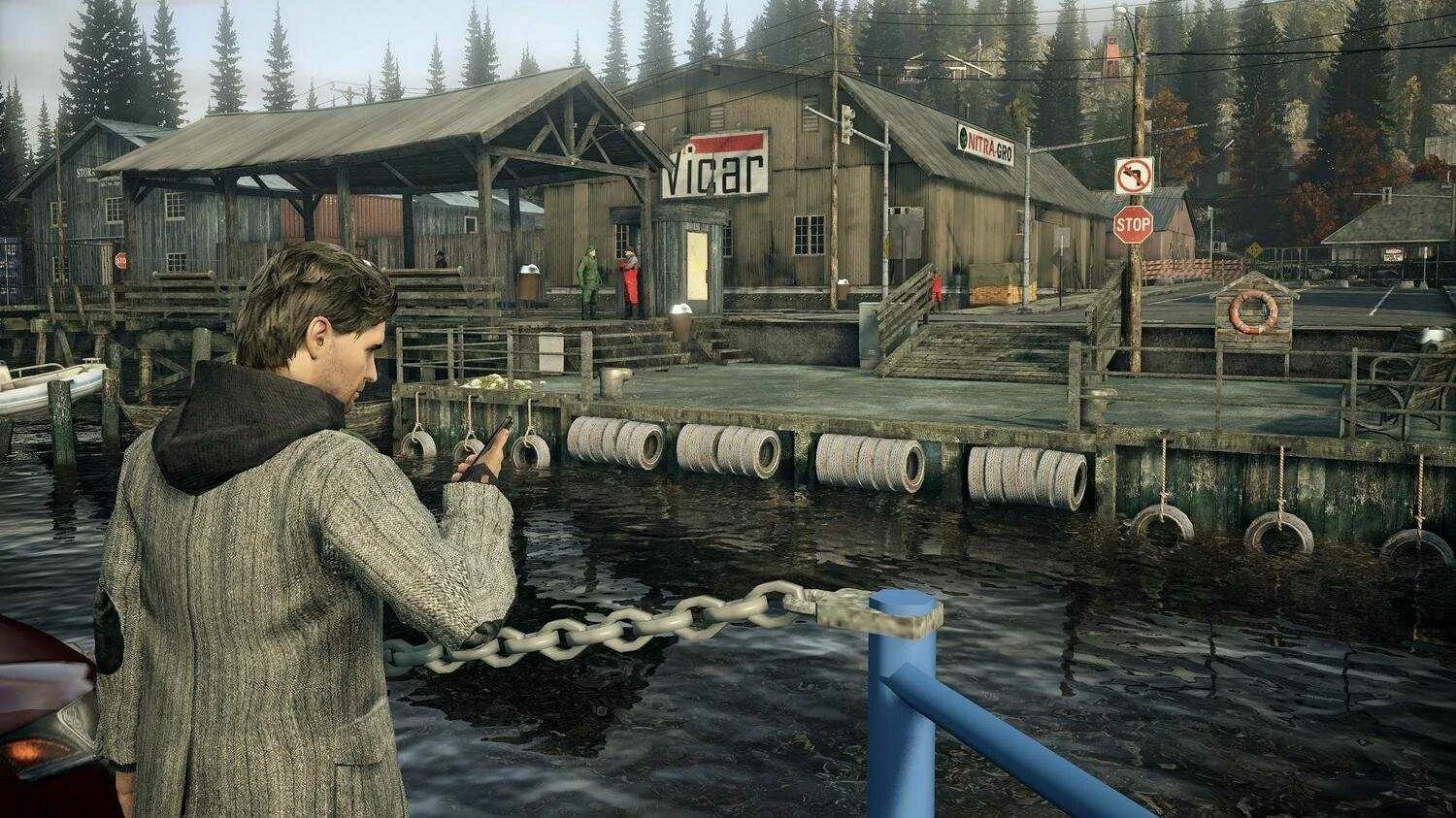 Популярные игры с сюжетом. Alan Wake Remastered.