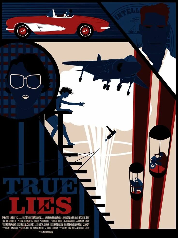 True posters. Правдивая ложь - true Lies (1994. Правдивая ложь 1994 Постер.