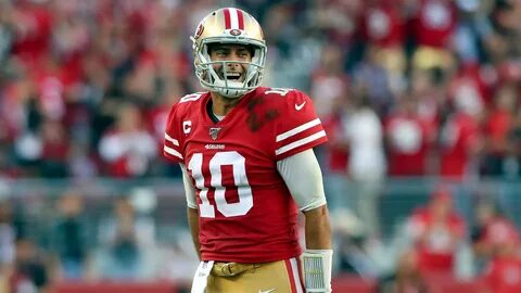 Jimmy G joined two legendary QBs in the 49ers' win over the Cardinals....