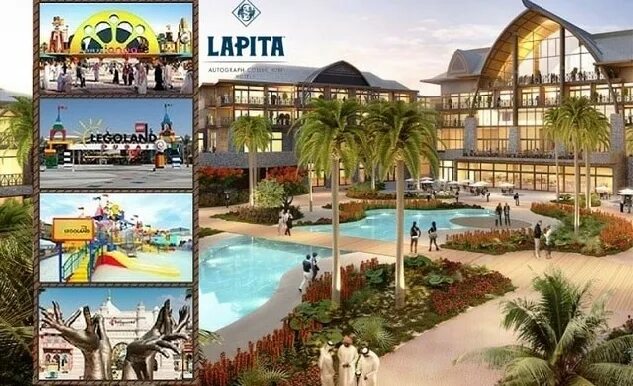 Lapita dubai parks resorts autograph. Дубай Lapita Hotel. Lapita Dubai Parks and Resorts Autograph collection Hotels. Дубай парк энд Резорт.