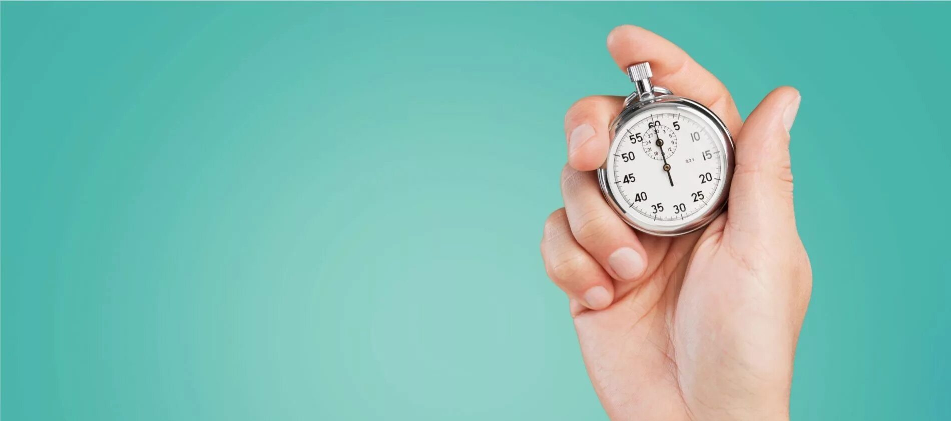 Get time on hands