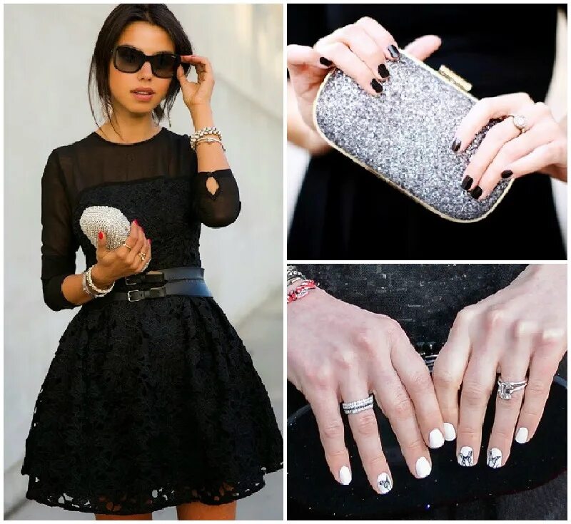 маникюр под черное вечернее платье. красивый черный маникюр на короткие. маникюр под черное платье. маникюр к синему платью. маникюр к черному платью.