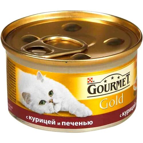 Корм для кошек для печени. Гурме Голд консервы для кошек. Корм Gourmet Gold курица 85г. Gourmet для кошек консервы 85г Gold курица с печенью кусочки в подливке. Корм Gourmet Gold курица печень 24*85г ж/б.