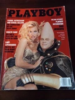 Playboy August 1993 Magazine Dan Aykroyd/Conehead Issue Pam Anderson TOUGH ...