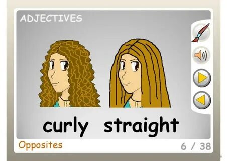 Hair adjectives