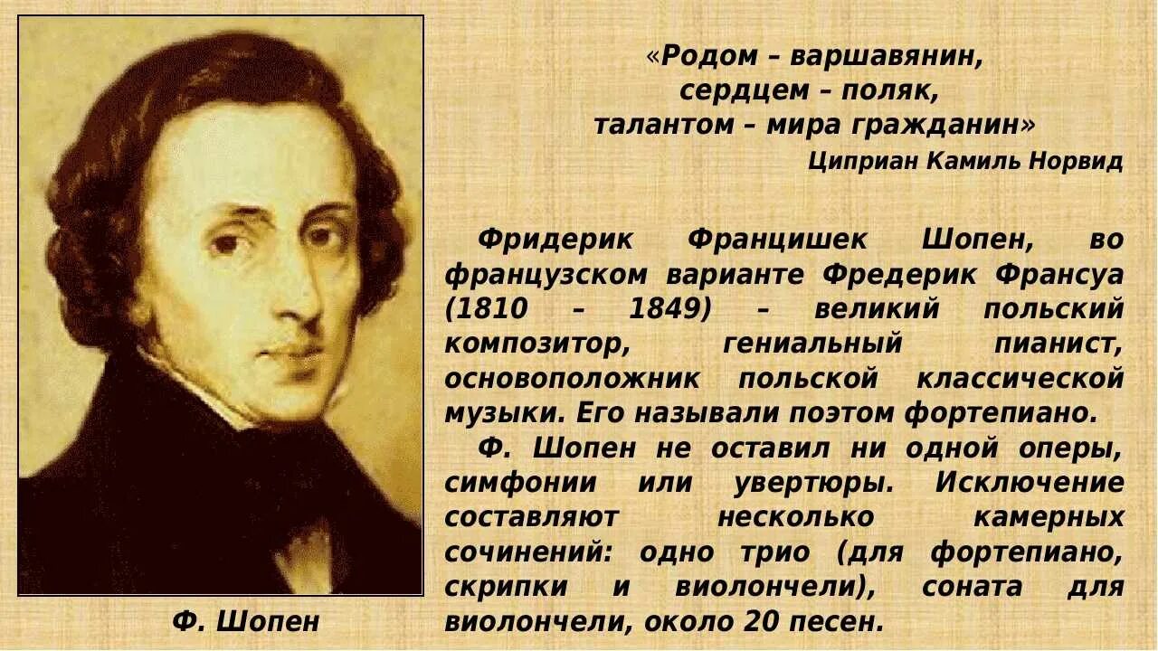 Фредерик шопен родился в стране. Краткая биография Шопена. Шопен биография кратко. Фредерик Шопен презентация. Краткое сообщение о Шопене.