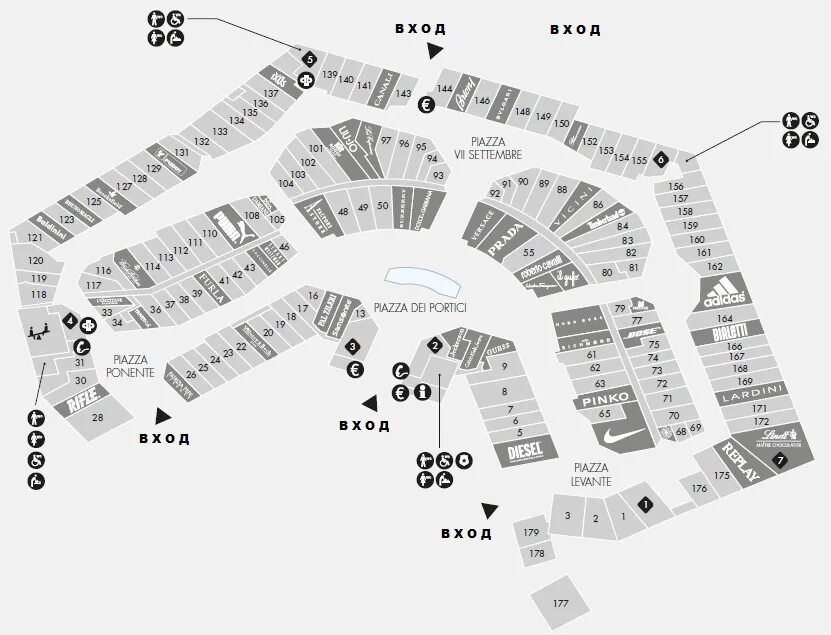 аутлет чёрная грязь схема магазинов. аутлет рига схема. схема outlet village внуково. аутлет внуково схема расположения магазинов. аутлет вилладж новая рига схема магазинов.
