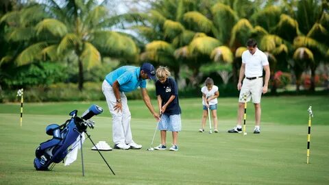 Family golf