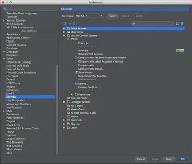 Intellij key
