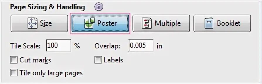 Pdf basic. Handler size. метки вырезки acrobat. метки вырезки pdf. multiple books sizes.