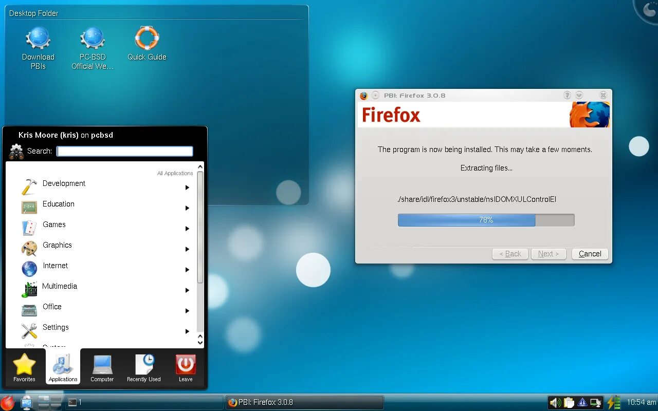 PC-BSD. Как установить PC BSD. Kde для BSD. 7 версию работы