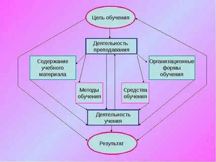 Содержание образования и учебная деятельность
