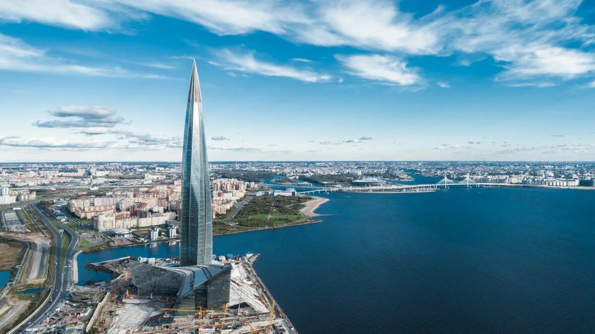 Небоскреб в питере самый