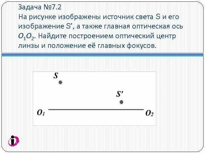 Определите построением положение линзы. Построение определить. Оптический центр линзы Главная оптическая ось. Определите построением положение линзы и ее фокусов. В какой точке находится оптический центр линзы