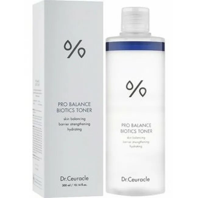 Тонер для лица pro balance biotics toner 300ml (dr. Тонер pro balance biotics toner. Ceuracle тонер с пробиотиками pro balance biotics toner, 300 мл. Dr ceuracle biotics toner. Dr.