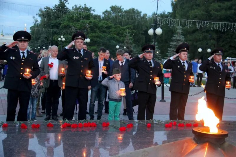 Всероссийская патриотическая акция линейка памяти