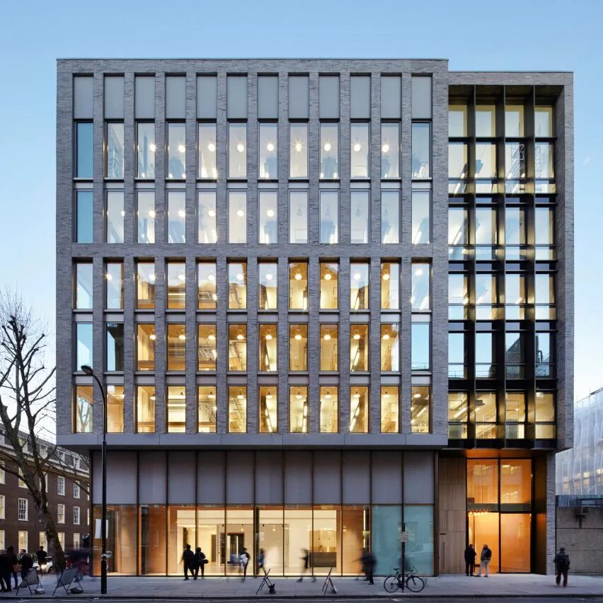 Университет Бартлетт. UCL Bartlett School. Architectural University. Building New Arc. Building performance