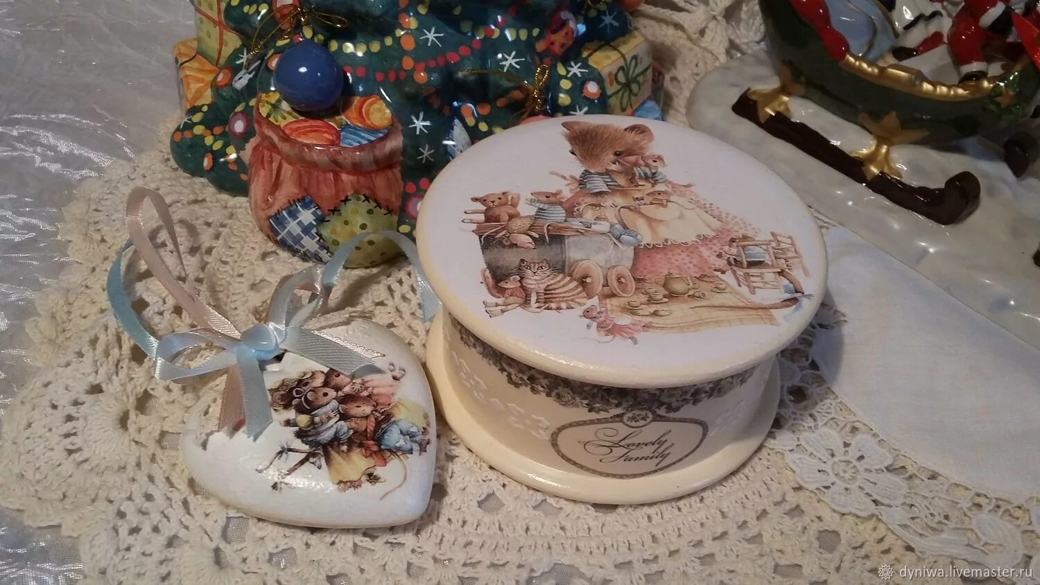 Подарки декупаж. Подарки декупаж