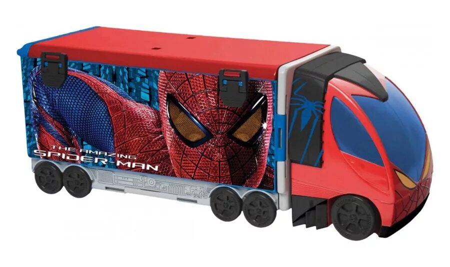 IMC Toys Spider man. Игровой набор IMC Toys человек-паук 550131. Грузовик человека паука игрушка. Машина Спайдермена игрушка. Включи машинка паук