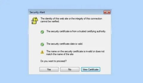 Security alert