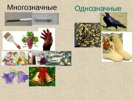 Кровать однозначное или многозначное слово