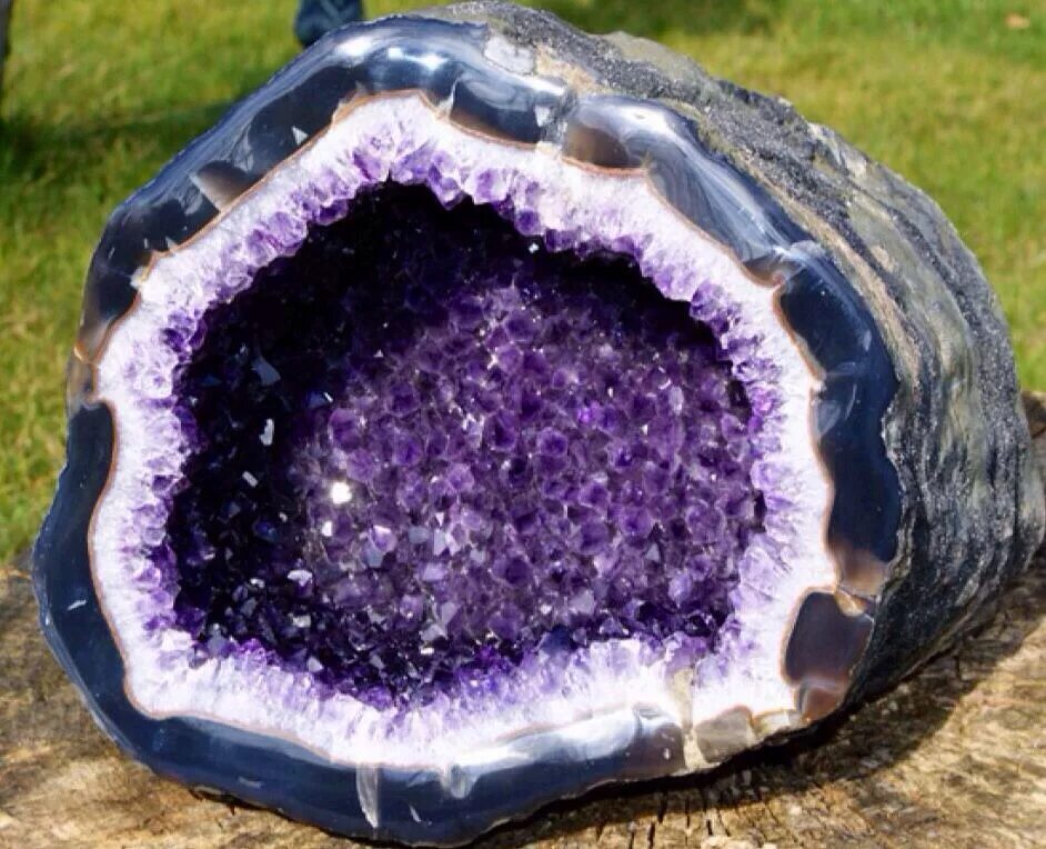 Inside a Rough Opal Crystals and gemstones, Crystals, Minerals and gemstones