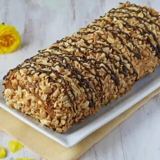 Рулет с орехами рецепт с фото