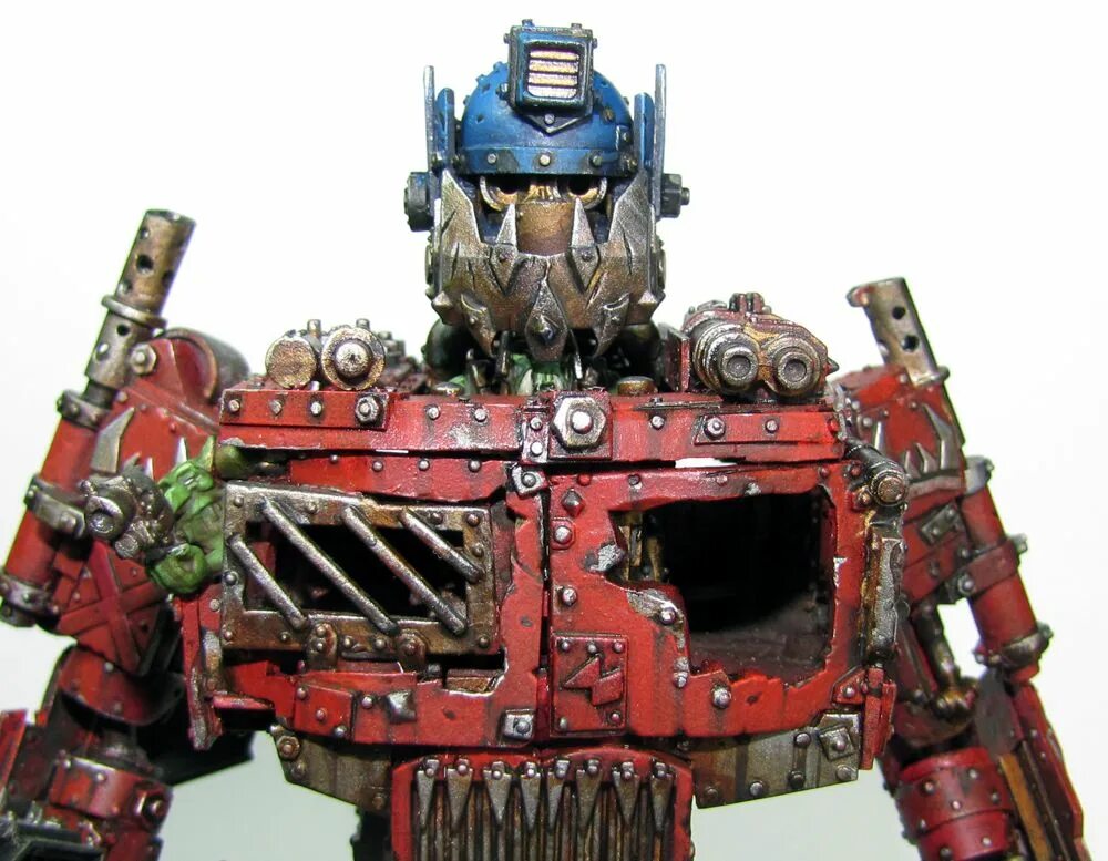 Мек-камозиса. Big mek вархаммер 40000. Мек. Warhammer 40k орки техника. Мек вархаммер 40000.