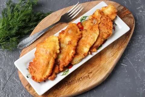 Рыба запеченная в кляре