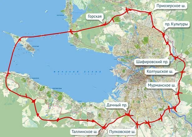 Кольцевая дорога вокруг санкт петербург. Карта второй кольцевой автодороги вокруг Санкт Петербурга. КАД-2 Санкт-Петербург схема. КАД 2 СПБ схема. Схема КАД 2 вокруг Санкт Петербурга.