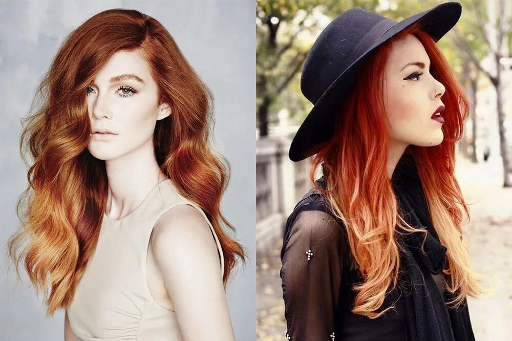 образы с рыжими волосами. рыжие волосы модное окрашивание. русые волосы с рыжими концами. рыжеволосая в зеленом. рыжие волосы сочетание.