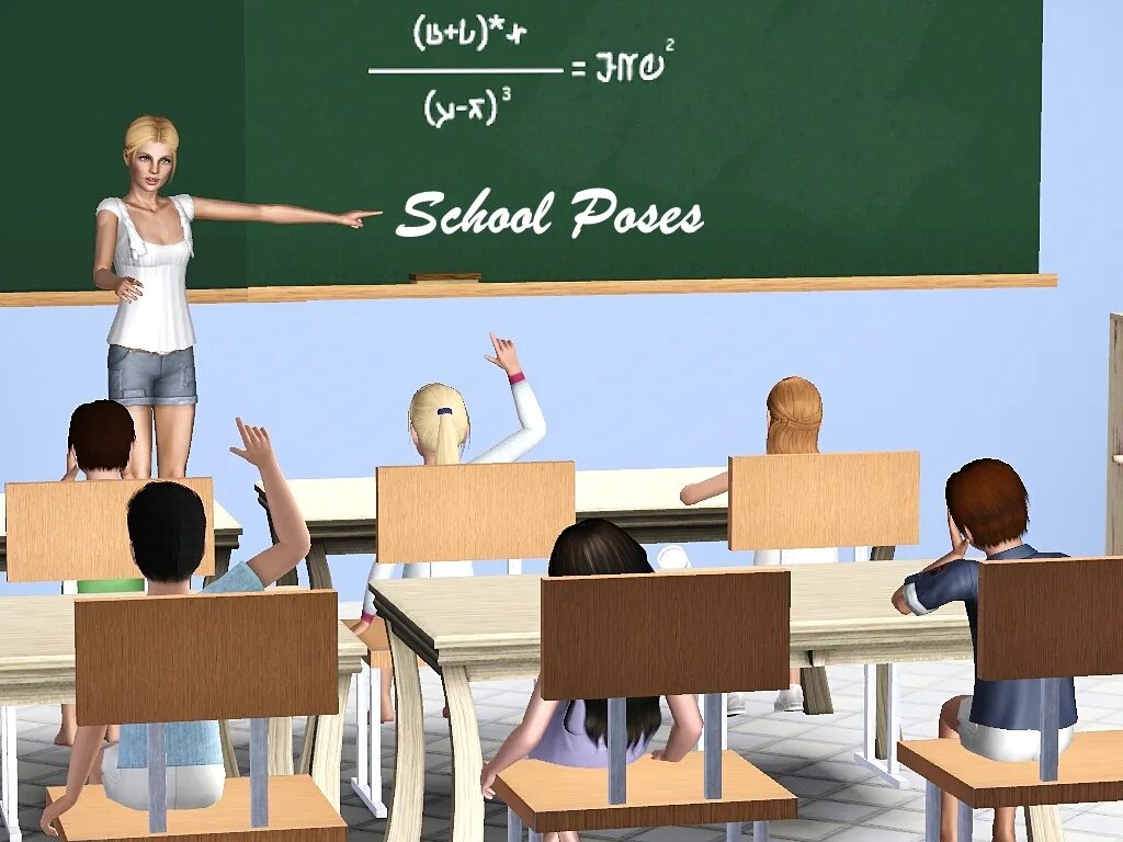 Big at school 3. Симс 3 школа. Симс 4 позы школьные. SIMS 4 позы для школы. Школа в симс 3 фото.