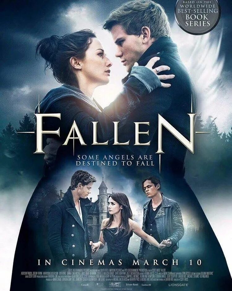 Падшие Люсинда и Дэниел. Падший Постер. Ost fallen