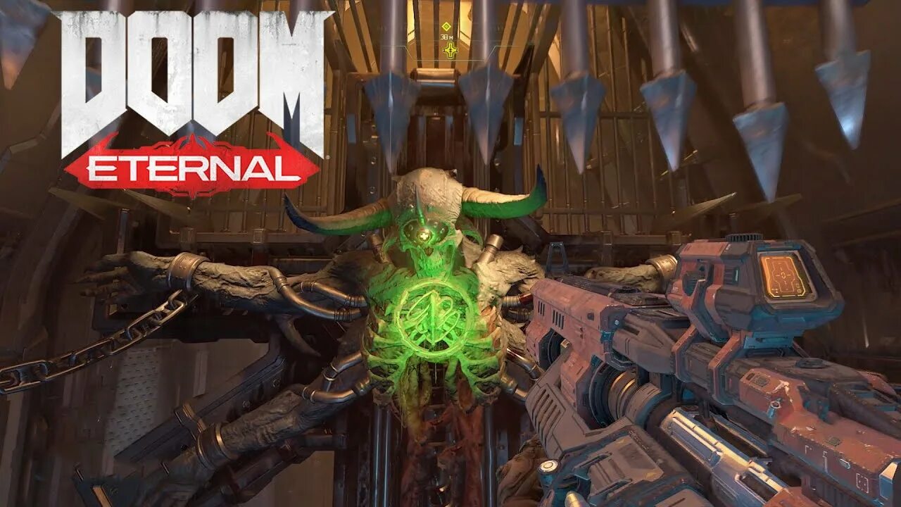 Длс этернал. Doom Eternal база палача рока. Doom Eternal думгай.