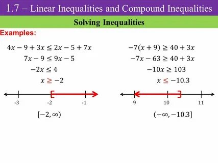 Examples solving