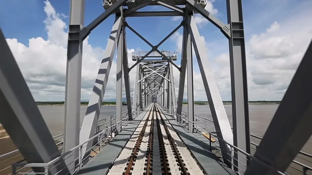 железнодорожный мост нижнеленинское. технология возведения мостов. железнодорожный мостовой переход. жд мост нижнеленинское тунцзян. нижнеленинское мост в китай.