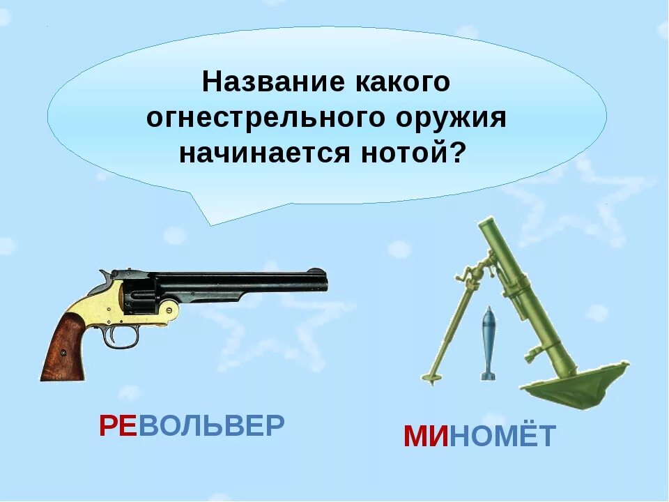 Загадки про оружие для детей. Загадка про ружье. Загадки по оружию. Название какого огнестрельного оружия начинается нотой. Почему оружие назвали