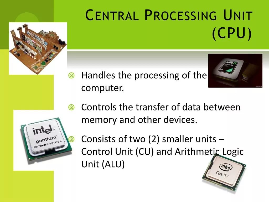 CPU functions. CPU components. What is CPU. Central Processor Unit. Central processing