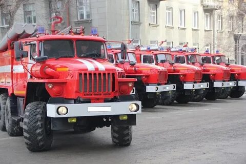 Пожарная служба машины