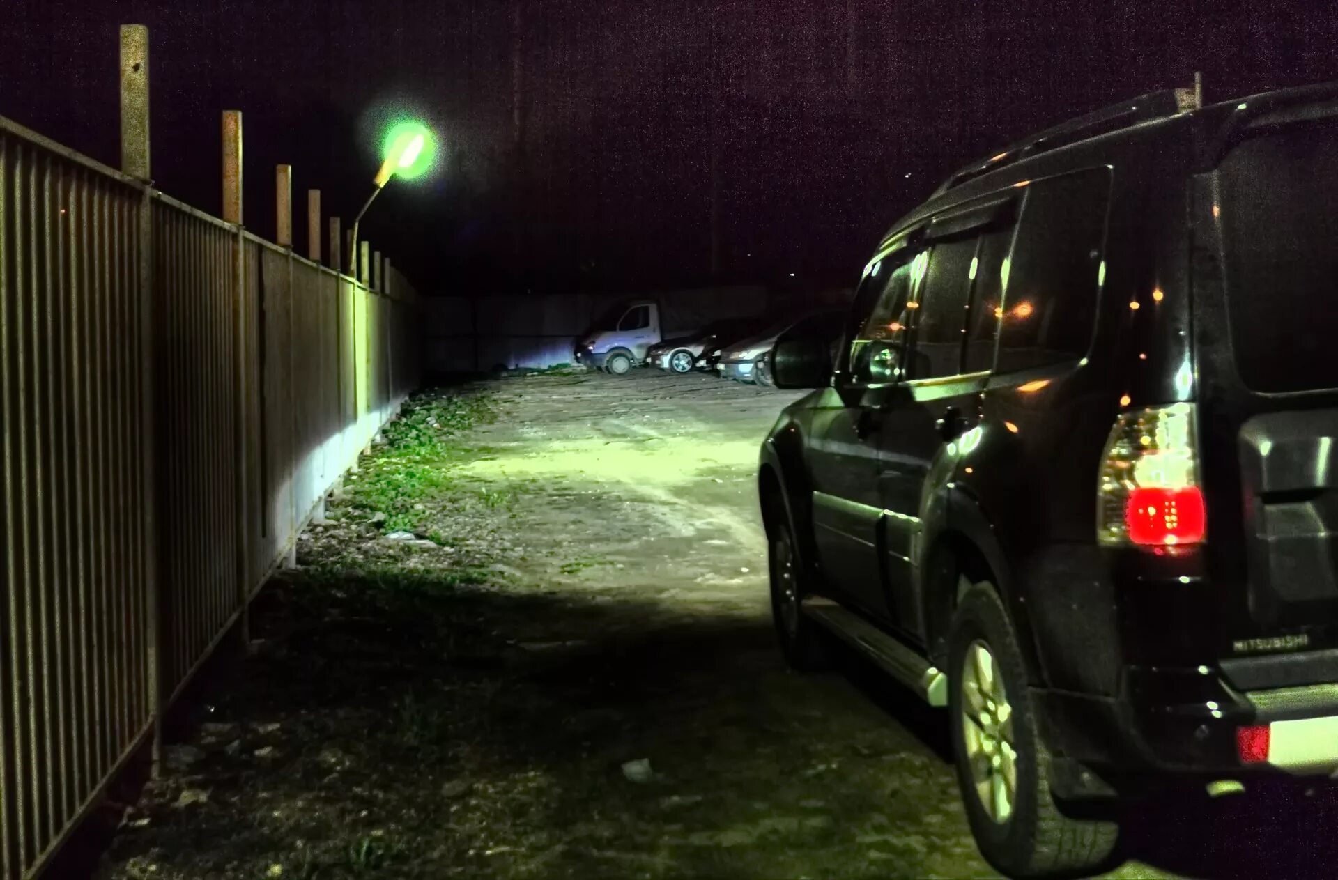 паджеро 4 свет