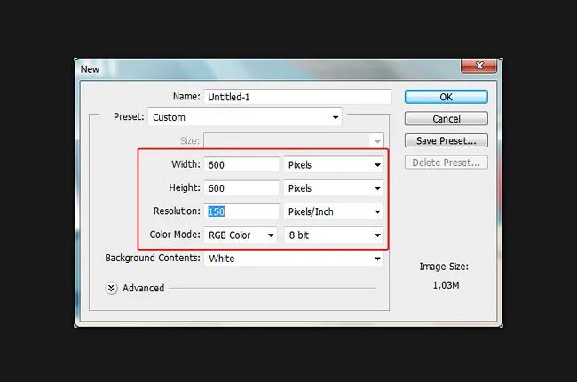 Height pixels